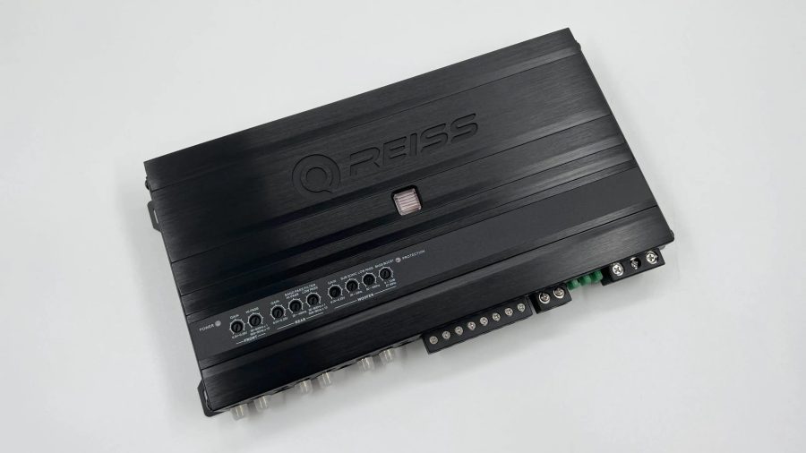 Amplificator auto REISS AUDIO RS-CS 5680.5D, 5 canale, Clasa D, high input, auto start, 880W RMS