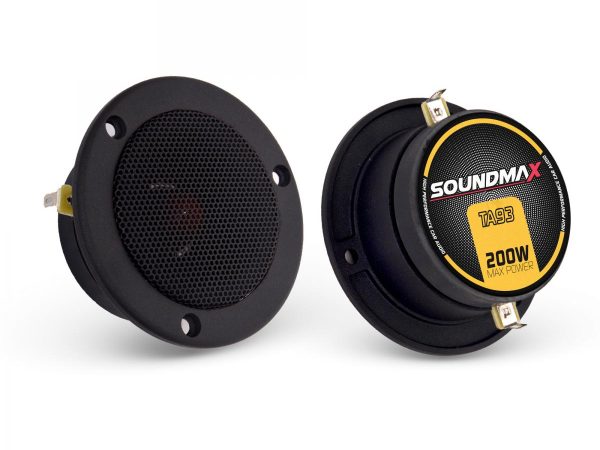 Difuzoare auto Soundmax SX-TA93, tweetere, 97mm, 4 Ohm, 100W