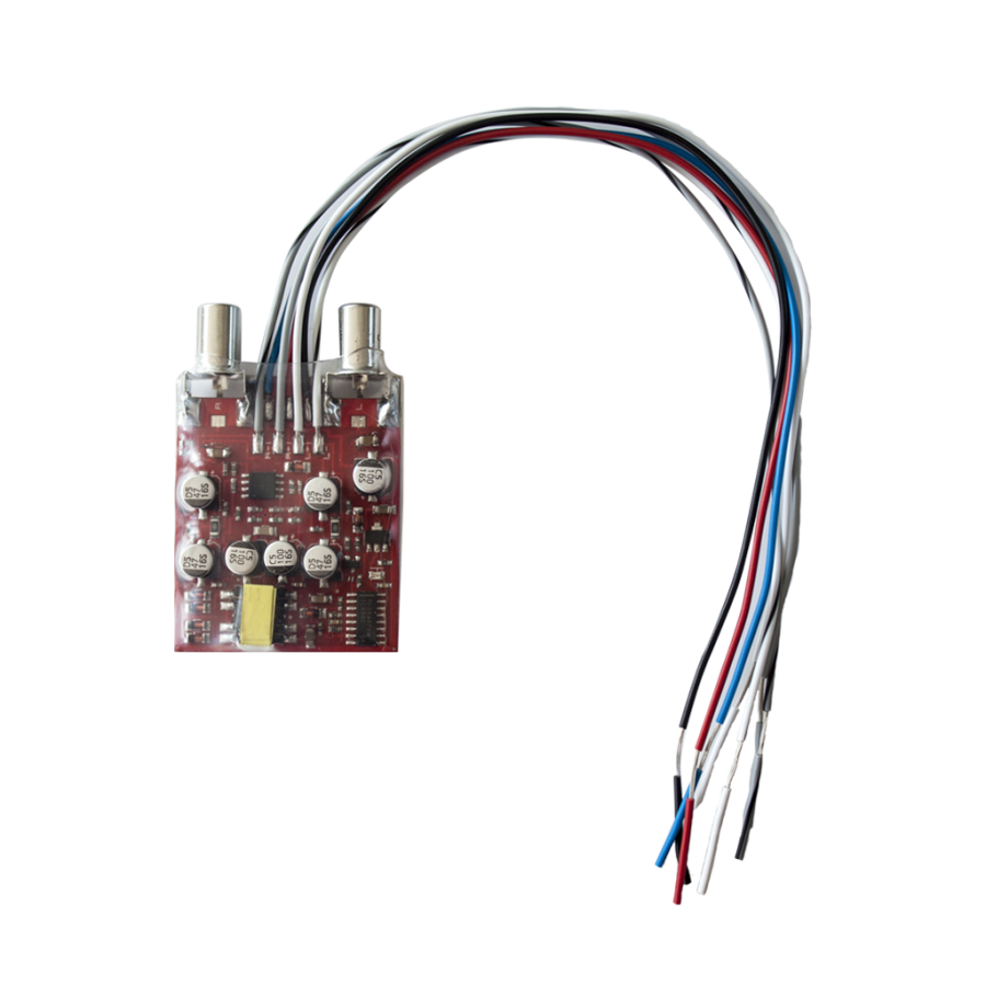Adaptor Hi-Low Soundmax SX-DK, activ, 2 canale, iesire Remote