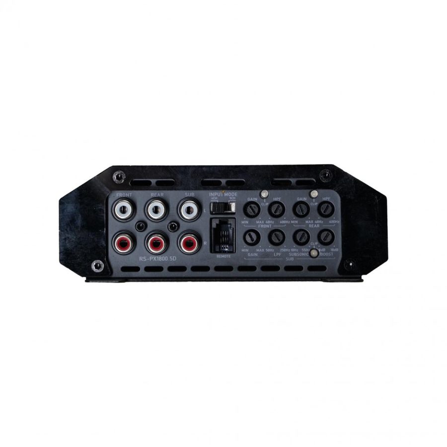 Amplificator auto REISS AUDIO RS-PX1800.5D, 5 canale, clasa D, 1960W - imagine 2