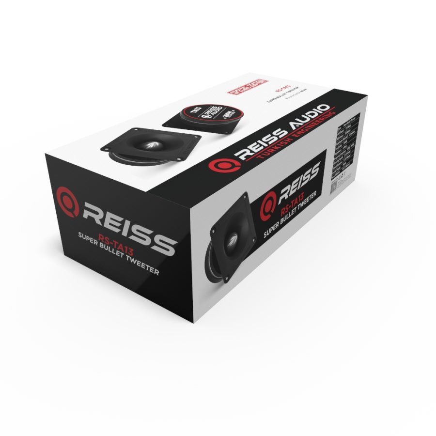 Difuzoare auto Reiss Audio RS-TA13, set tweetere, 102 mm, 6 Ohm, 130W RMS - imagine 2