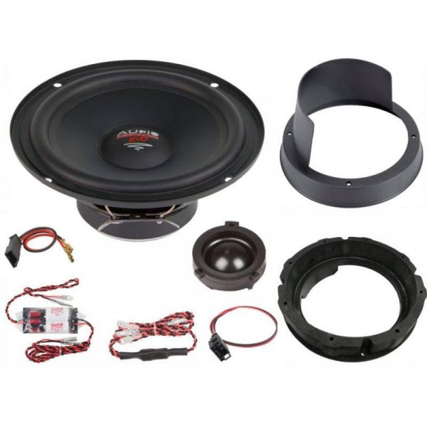 KIT Sistem component dedicat Skoda Octavia Superb 110w pe 2 căi Crossover plug&apos;n&apos;play  Audio System German Sound