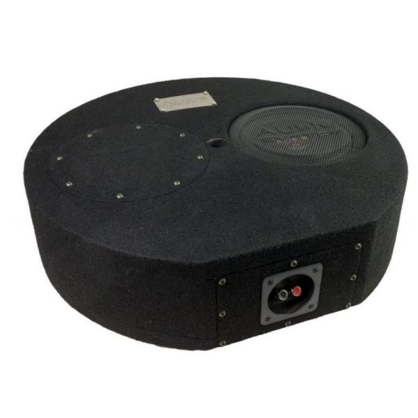 Subwoofer pasiv cu incinta 15L Audio-Systems SUBFRAME R08 FLAT EVO, 175 watts, 4 ohm, 200 mm, 8", roata de rezerva