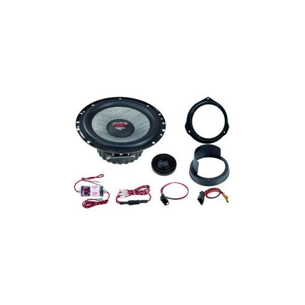 KIT  Sistem component dedicat Mercedes Clasa C EW04 Clasa V W447 Clasa  X W470 x-fit 6.5" 165mm 110W pe 2 căi crossover plug&apos;n&apos;