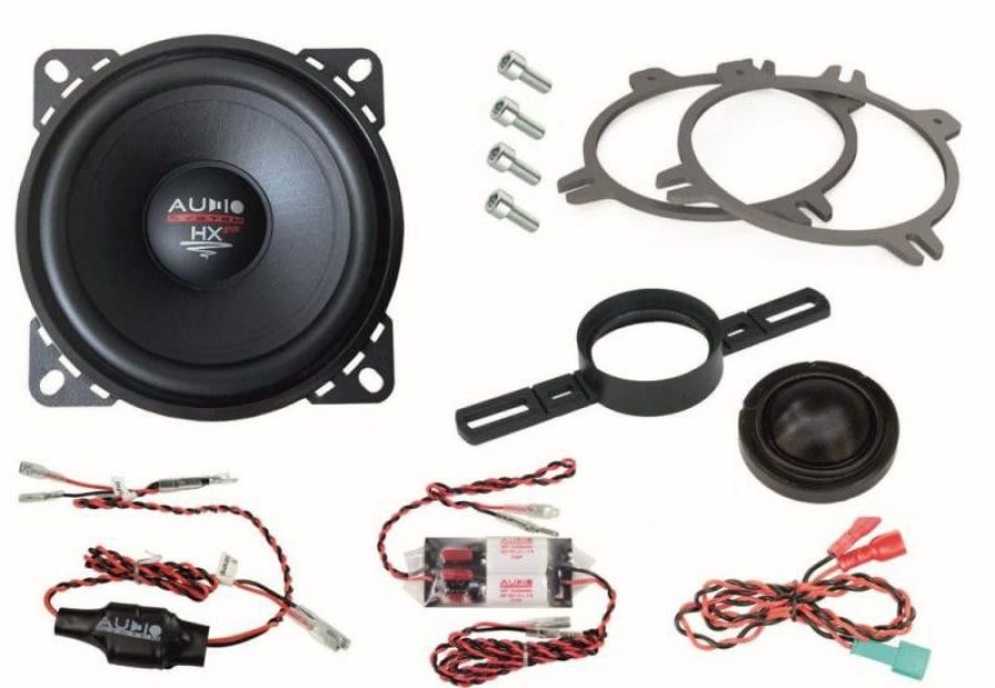 Sistem XFIT BWW 100 mm în 2 căi pentru față și spate pentru toate modelele BMW E, F și D cu crossover plug&apos;n&apos;play 135/90W (max/ - imagine 2
