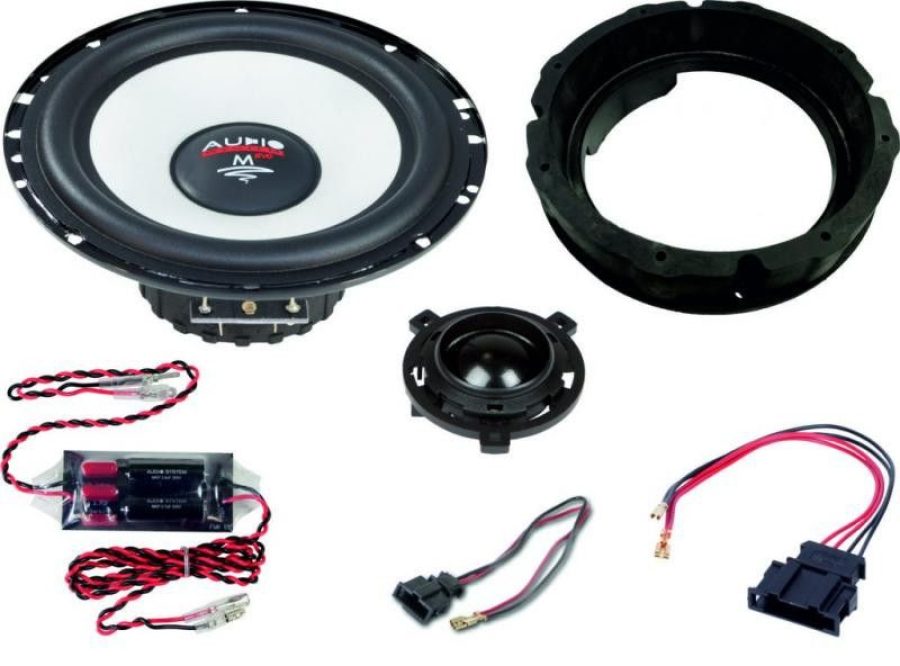 KIT Sistem component Dedicat VW Golf 7 Golf 8 Id4 Crossover plug&apos;n&apos;play m-fit  6.5" 165mm Audio System - imagine 2