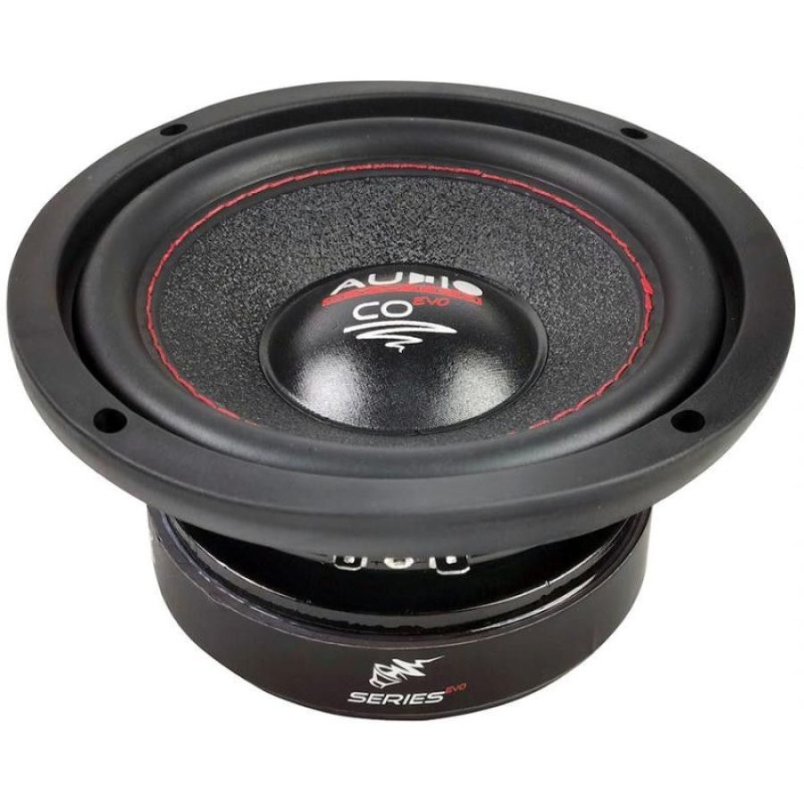 Difuzor Subwoofer cu BOBINĂ DUBLĂ DE ÎNALTĂ EFICIENȚĂ 6.5"  165mm  co-series evo Audio System German Sound putere  2x 120/80 Wa - imagine 2
