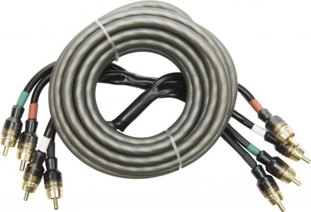 Cablu RCA de inalta performanta  Cablu RCA OFC de 5000 mm  cu 4 mufe conectare RCA Audio System German Soud - imagine 2