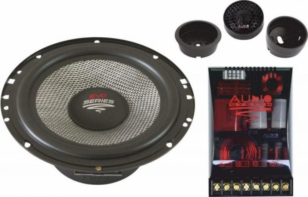 Difuzoare componente Audio System X 165 EVO 2 110 watts 165 mm 6.5" 3 ohm Kick Bass - imagine 2