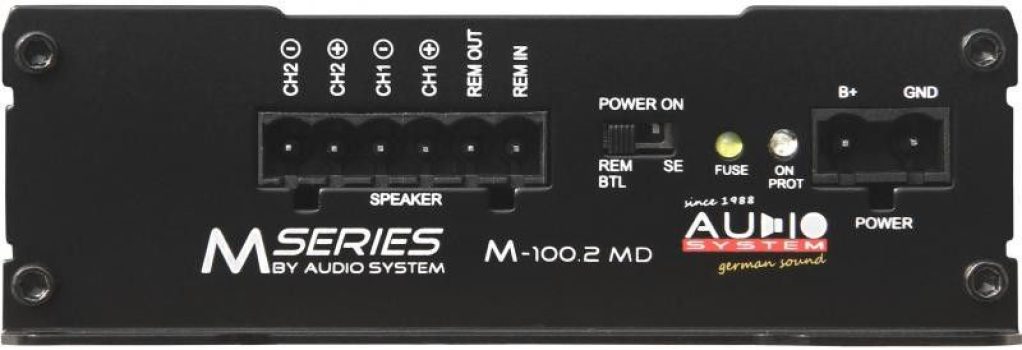 Amplificator Audio-Systems M-100.2 MD, 2 x 150 watts, in 2 sau 4 ohm, dimensiune micro clasa D - imagine 4