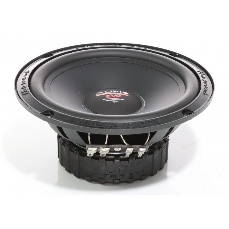 Difuzoare midrange woofer Audio-System AS 165 DC EM EVO2 bobine 2x45 watts 165 mm 6.5" 2x3 ohm eficienta ridicata