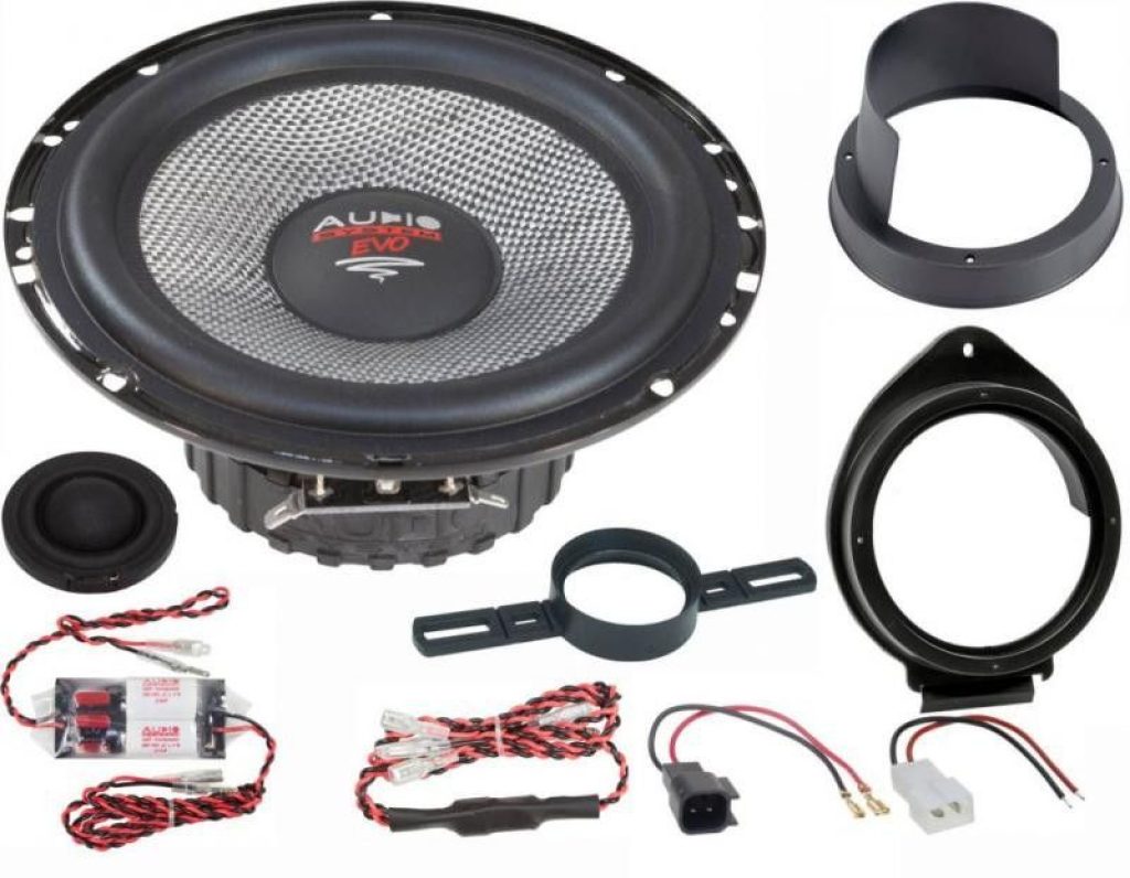 KIT Sistem component Dedicat Opel Astra K EVO2 x-fit  6.5" 165mm 110W pe 2 căi Crossover plug&apos;n&apos;play  Audio System German Sound v1 - imagine 2