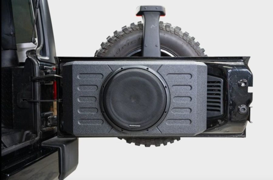 Subwoofer 12" dedicat usa spate JEEP WRANGLER JK/JKU AND JL/JLU - imagine 3