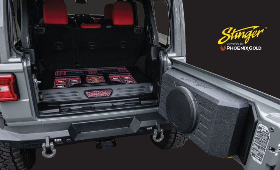 Subwoofer 12" dedicat usa spate JEEP WRANGLER JK/JKU AND JL/JLU - imagine 4