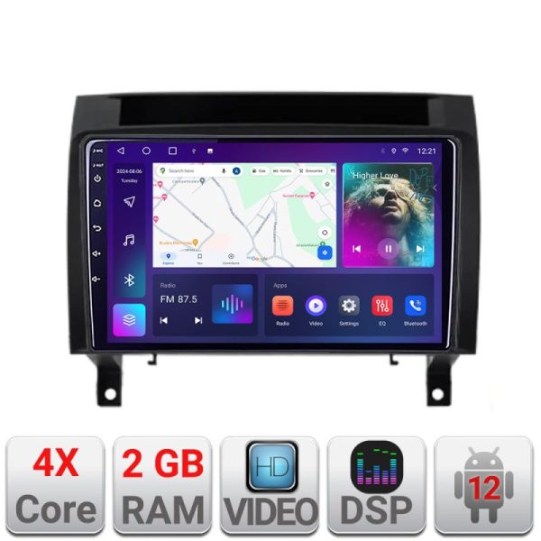 Navigatie Mercedes SLK 2004-2011 A-SLK  2+32 GB Android Waze USB Navigatie Internet Youtube Radio