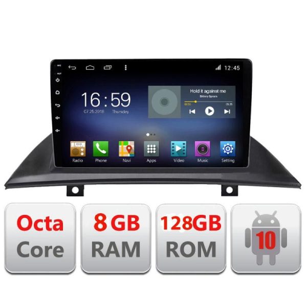 Navigatie BMW X3 E83 F-083 Octa Core cu Android Radio Bluetooth Internet GPS WIFI DSP 8+128GB 4G