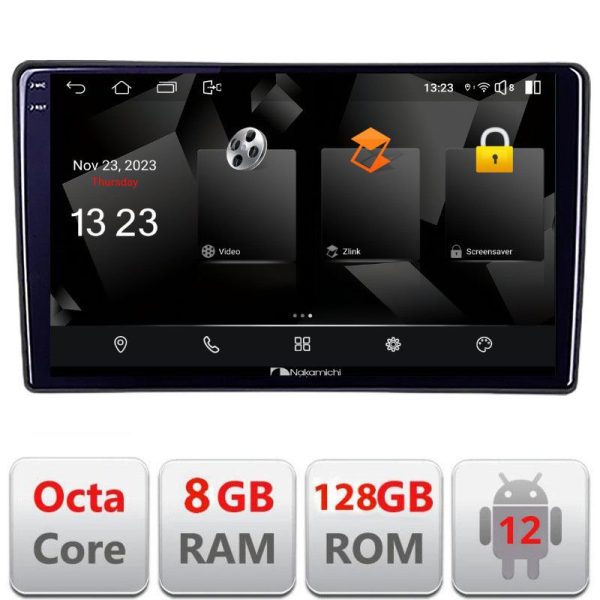 Navigatie BMW X5 X6 2007-2009 CCC Android Octa Core Qualcomm 2K Qled 8+128 DTS DSP 360 4G Optical