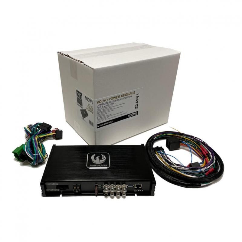 ZDAPV1 Amplificator dedicat VOLVO 2016+ PLUG N PLAY 800W MAX (400W RMS) Phoenix Gold - imagine 2