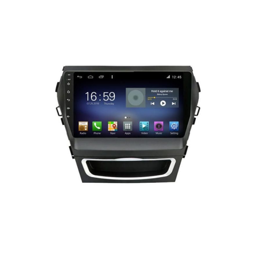Navigatie HHyundai IX 45 SANTA FE 2013-2015 F-209 Octa Core cu Android Radio Bluetooth Internet GPS WIFI DSP 8+128GB 4G - imagine 2