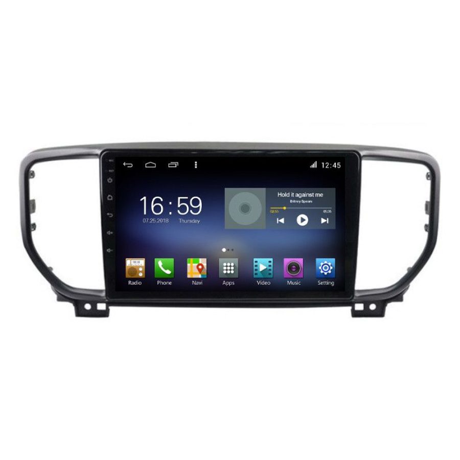 Navigatie Kia Sportage facelift 2019- F-sportage-19 Octa Core cu Android Radio Bluetooth Internet GPS WIFI DSP 8+128GB - imagine 2