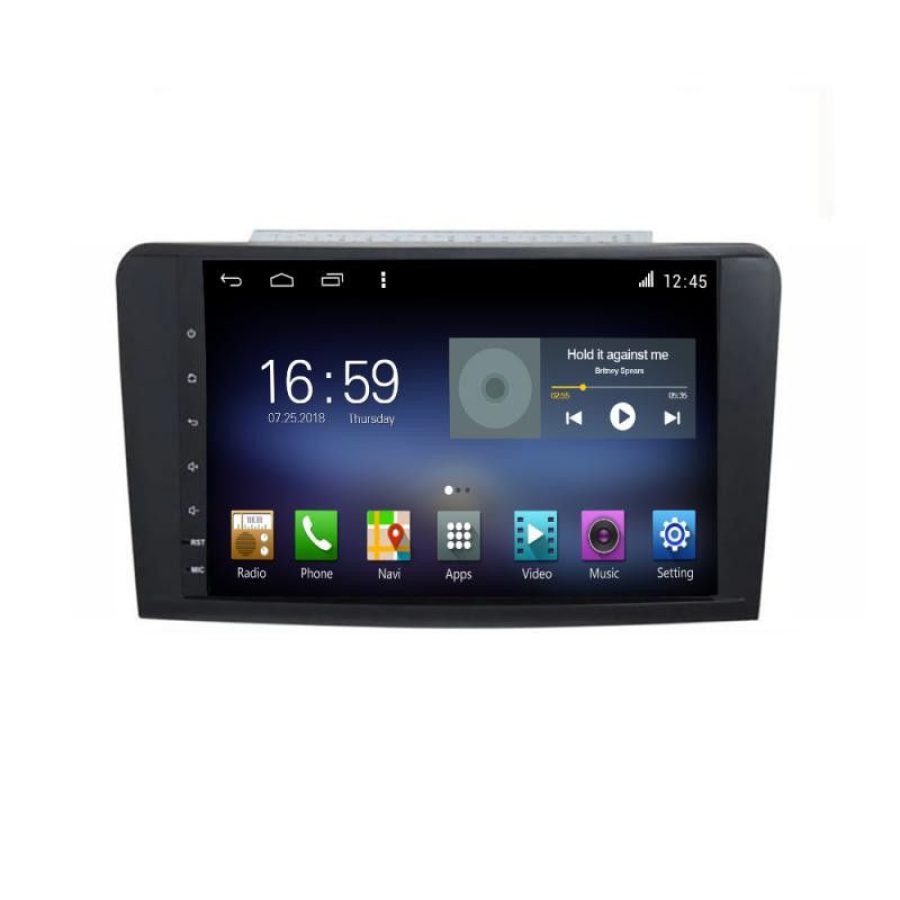 Navigatie Mercedes ML GL F-213 Octa Core cu Android Radio Bluetooth Internet GPS WIFI DSP 8+128GB 4G - imagine 2