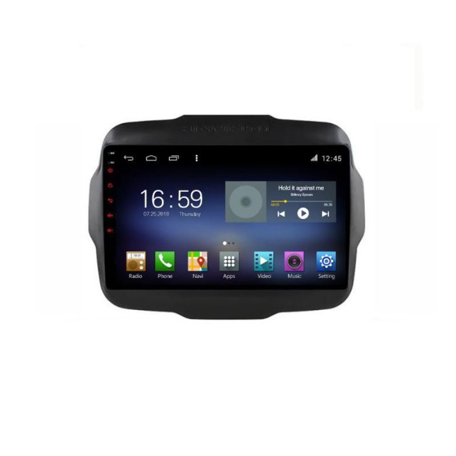 Navigatie JEEP RENEGADE 2015-2017 Manual F-500 Octa Core cu Android Radio Bluetooth Internet GPS WIFI DSP 8+128GB 4G - imagine 2