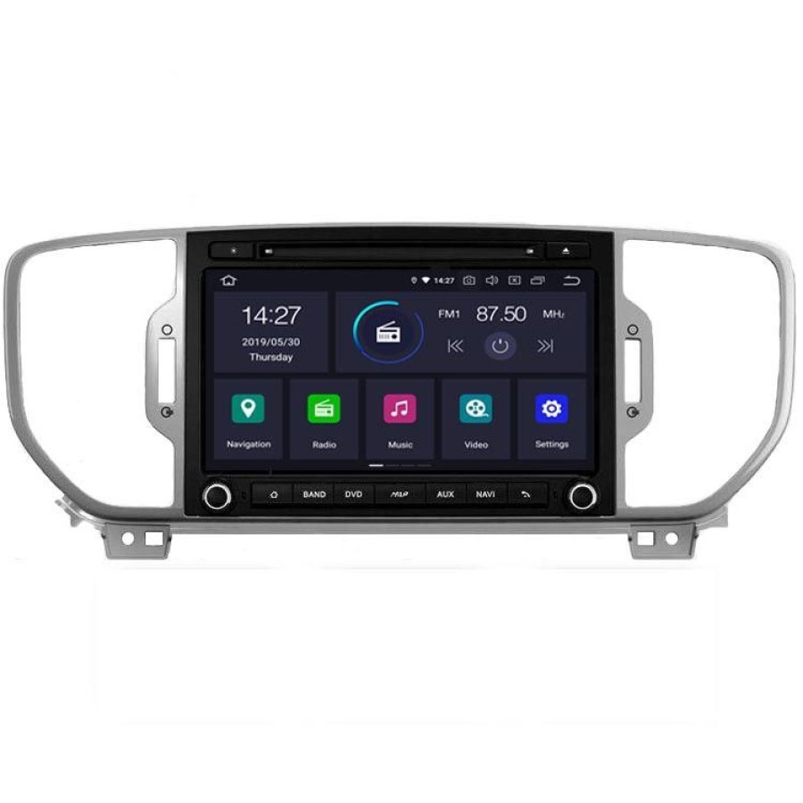 Navigatie Kia Sportage 2016-2018 EDT-G576-8CORE cu Android ecran tactil capacitiv Bluetooth Internet GPS - imagine 2