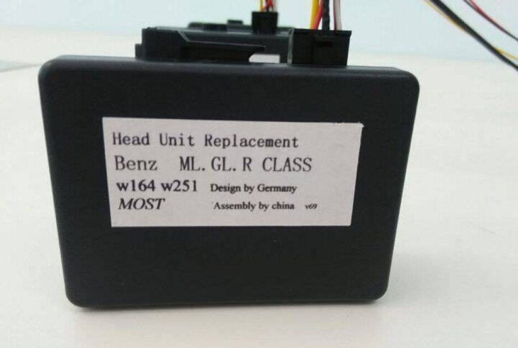 Modul adaptor amplificator audio fibra optica Mercedes Porsche - imagine 2