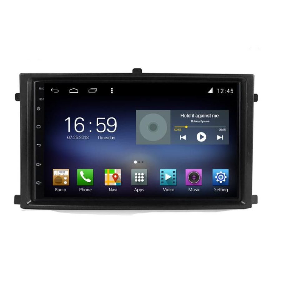 Navigatie Rexton 2019- F-rexton Octa Core cu Android Radio Bluetooth Internet GPS WIFI DSP 8+128GB 4G - imagine 2