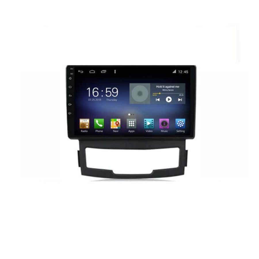 Navigatie SSANGYONG KORANDO 2011- F-159 Octa Core cu Android Radio Bluetooth Internet GPS WIFI DSP 8+128GB 4G - imagine 2