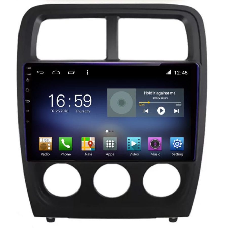 Navigatie Dodge Caliber 2008-2010 F-caliber Octa Core cu Android Radio Bluetooth Internet GPS WIFI DSP 8+128GB 4G - imagine 2