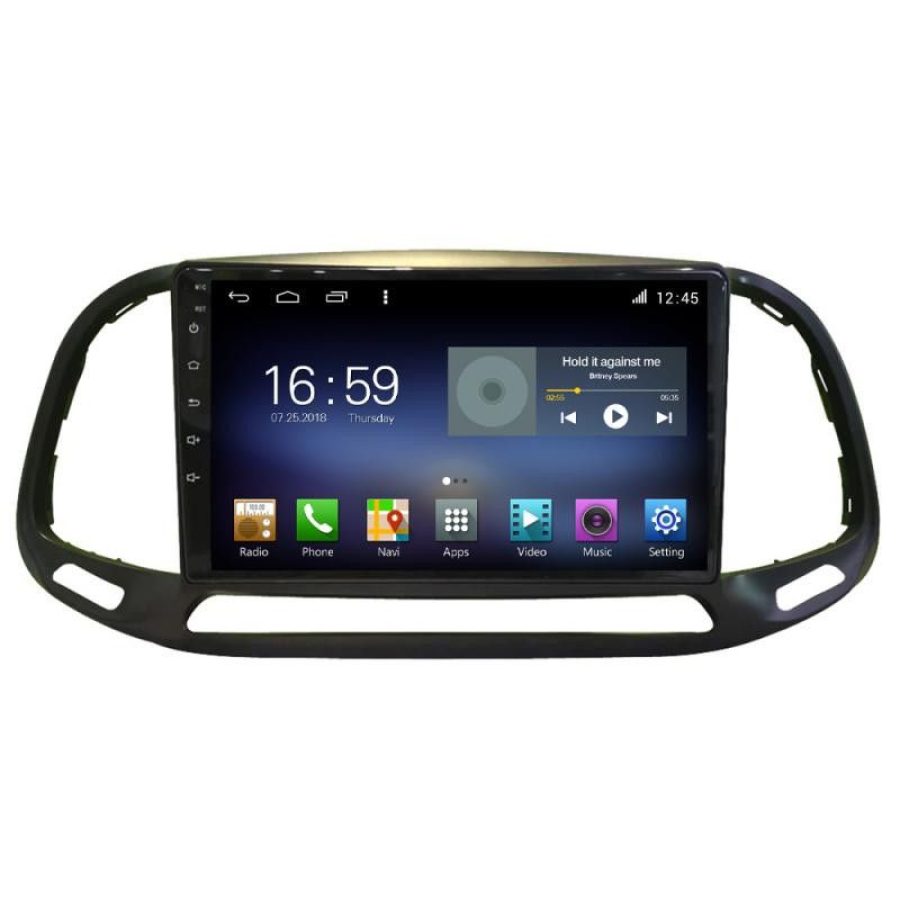 Navigatie Fiat Doblo 2015-2018 F-DOBLO15 Octa Core cu Android Radio Bluetooth Internet GPS WIFI DSP 8+128GB 4G - imagine 2