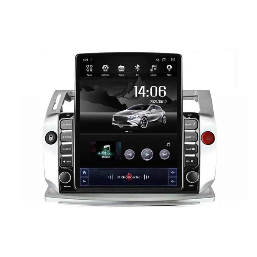 Navigatie Citroen C4 G-088 ecran tip TESLA 9.7" cu Android Radio Bluetooth Internet GPS WIFI 4+32GB DSP 4G Octa Core - imagine 2
