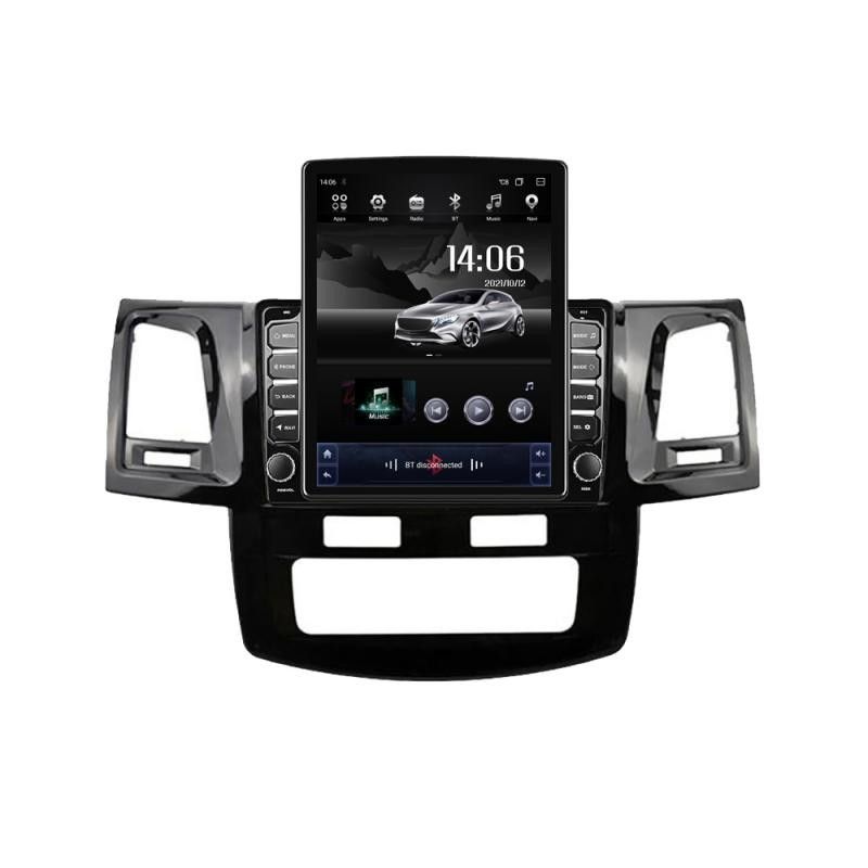 Navigatie Toyota Hilux 2008-2014 G-143 ecran tip TESLA 9.7" cu Android Radio Bluetooth Internet GPS WIFI 4+32GB DSP 4G - imagine 2