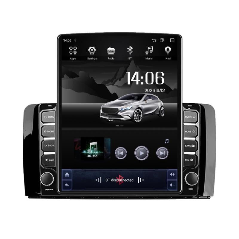 Navigatie Mercedes Clasa R G-215 ecran tip TESLA 9.7" cu Android Radio Bluetooth Internet GPS WIFI 4+32GB DSP 4G Octa - imagine 2