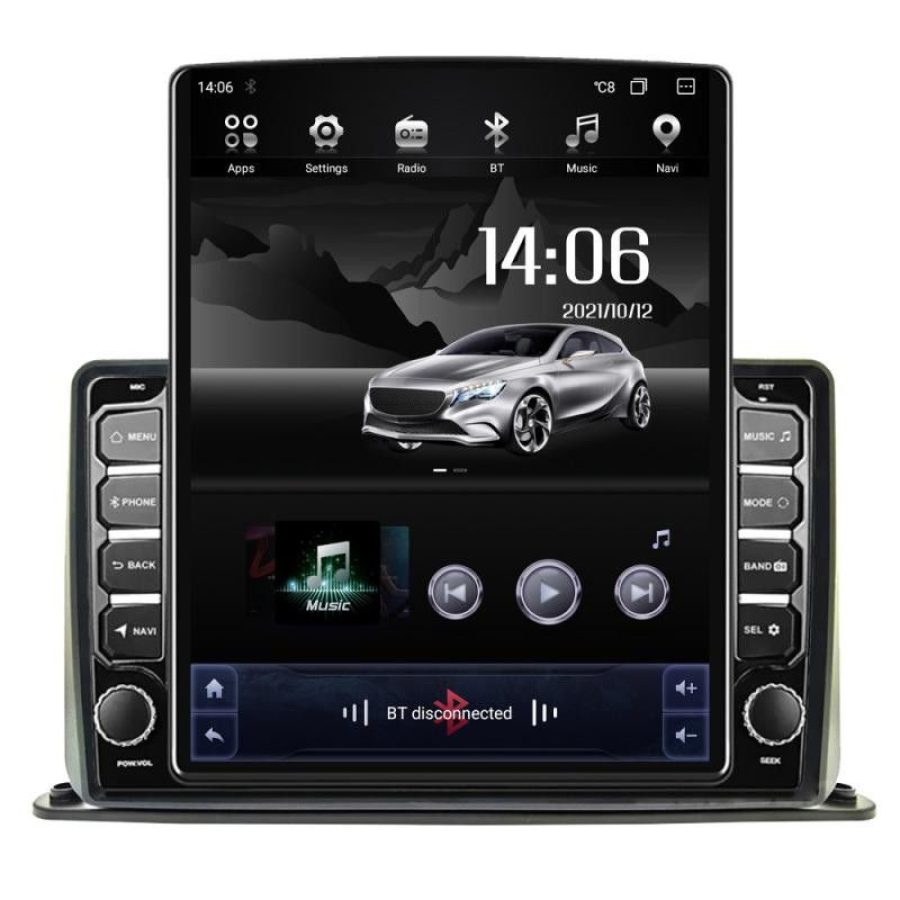 Navigatie universala 2 din 9 inch ecran tip TESLA 9.7" cu Android Radio Bluetooth Internet GPS WIFI 4+32GB DSP 4G O - imagine 2