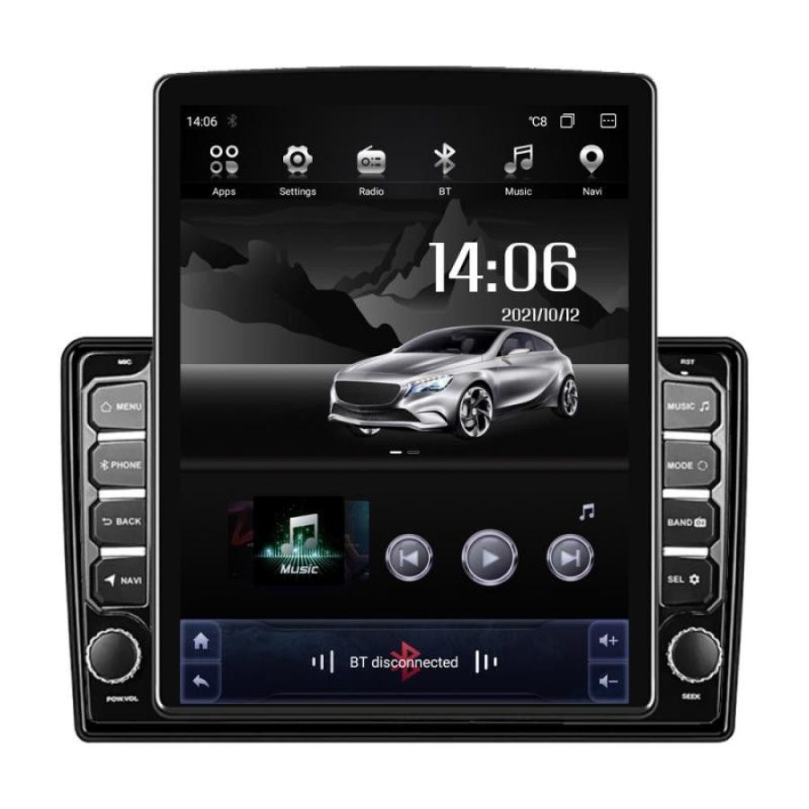 Navigatie Citroen Berlingo 2015-2018 G-berlingo ecran tip TESLA 9.7" cu Android Radio Bluetooth Internet GPS WIFI 4+32 - imagine 2
