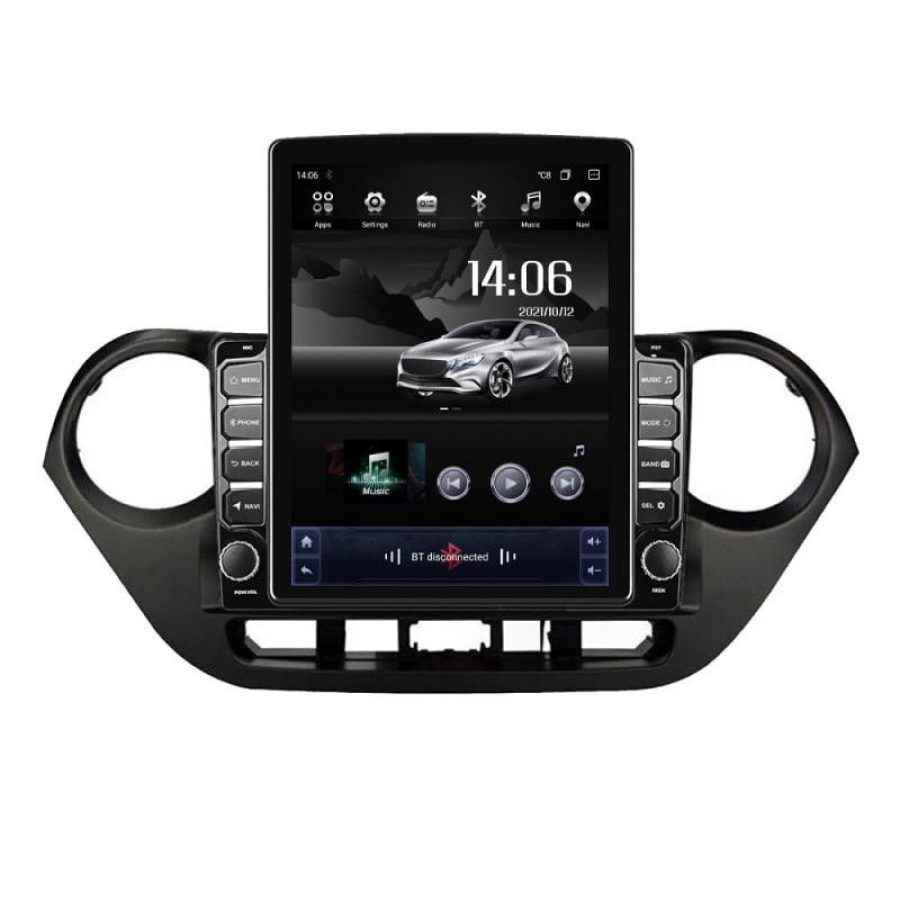 Navigatie HHyundai I10 2013-2019 G-HY38 ecran tip TESLA 9.7" cu Android Radio Bluetooth Internet GPS WIFI 4+32GB DSP 4G - imagine 2