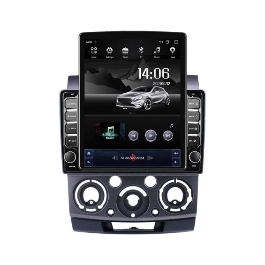 Navigatie Ford Ranger Mazda BT50 2007-2012 G-RANGER ecran tip TESLA 9.7" cu Android Radio Bluetooth Internet GPS WIFI - imagine 3