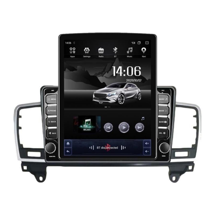 Navigatie Mercedes ML W166 NTG4.5 G-W166 ecran tip TESLA 9.7" cu Android Radio Bluetooth Internet GPS WIFI 4+32GB DSP - imagine 2