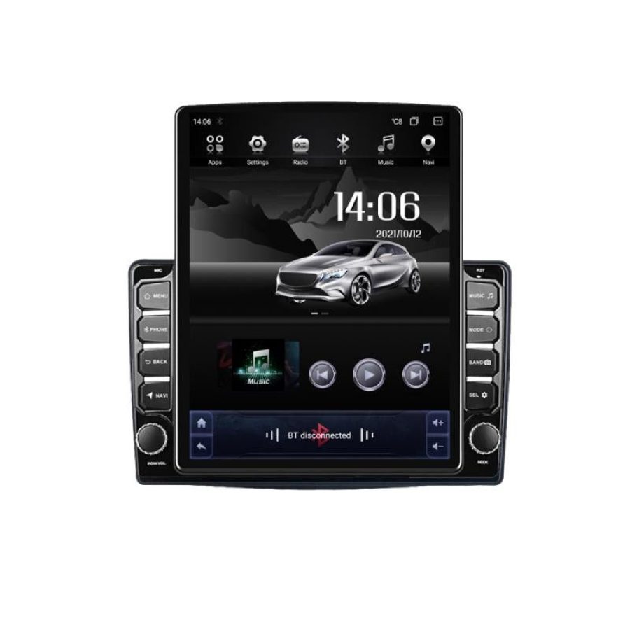 Navigatie Fiat 500L 2012-2017 H-500L ecran tip TESLA 9.7" cu Android Radio Bluetooth Internet GPS WIFI 4+32GB DSP 4G O - imagine 2
