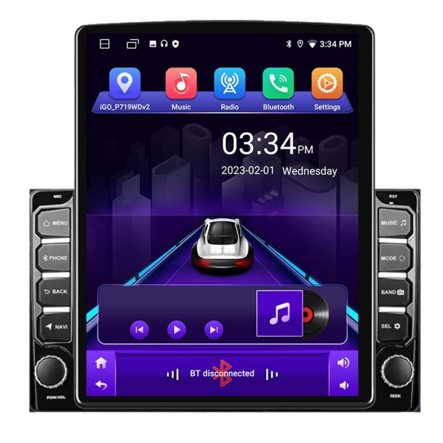 Navigatie Toyota Auris 2007-2013 K-auris-2013 ecran tip TESLA 9.7" cu Android Radio Bluetooth Internet GPS WIFI 2+32 D - imagine 2