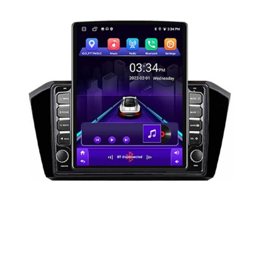 Navigatie VW PASSAT 2015- K-518 ecran tip TESLA 9.7" cu Android Radio Bluetooth Internet GPS WIFI 2+32 DSP Quad Core - imagine 2