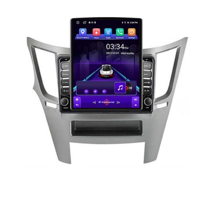 Navigatie Subaru Legacy 2010-2015 K-458 ecran tip TESLA 9.7" cu Android Radio Bluetooth Internet GPS WIFI 2+32 DSP Qua - imagine 2