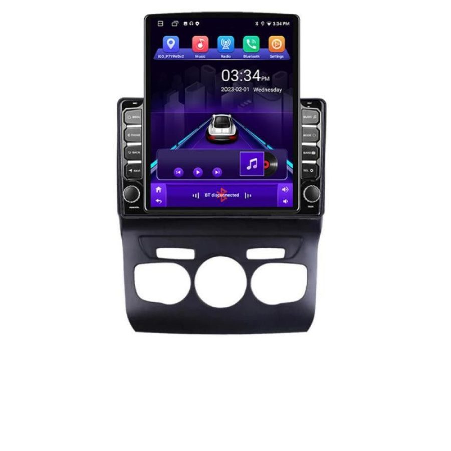 Navigatie Citroen C4 2011-2016 K-241 ecran tip TESLA 9.7" cu Android Radio Bluetooth Internet GPS WIFI 2+32 DSP Quad C - imagine 2