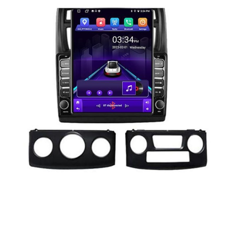 Navigatie Kia Sportage 2007-2013 K-023 ecran tip TESLA 9.7" cu Android Radio Bluetooth Internet GPS WIFI 2+32 DSP Quad - imagine 2
