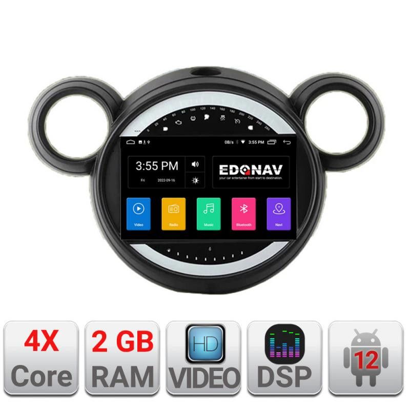 Navigatie Mini 2011-2015 cu sistem CIC 2+32 GB Android Waze USB Navigatie Internet Youtube Radio Kit-mini-02+EDT-E209 - imagine 2