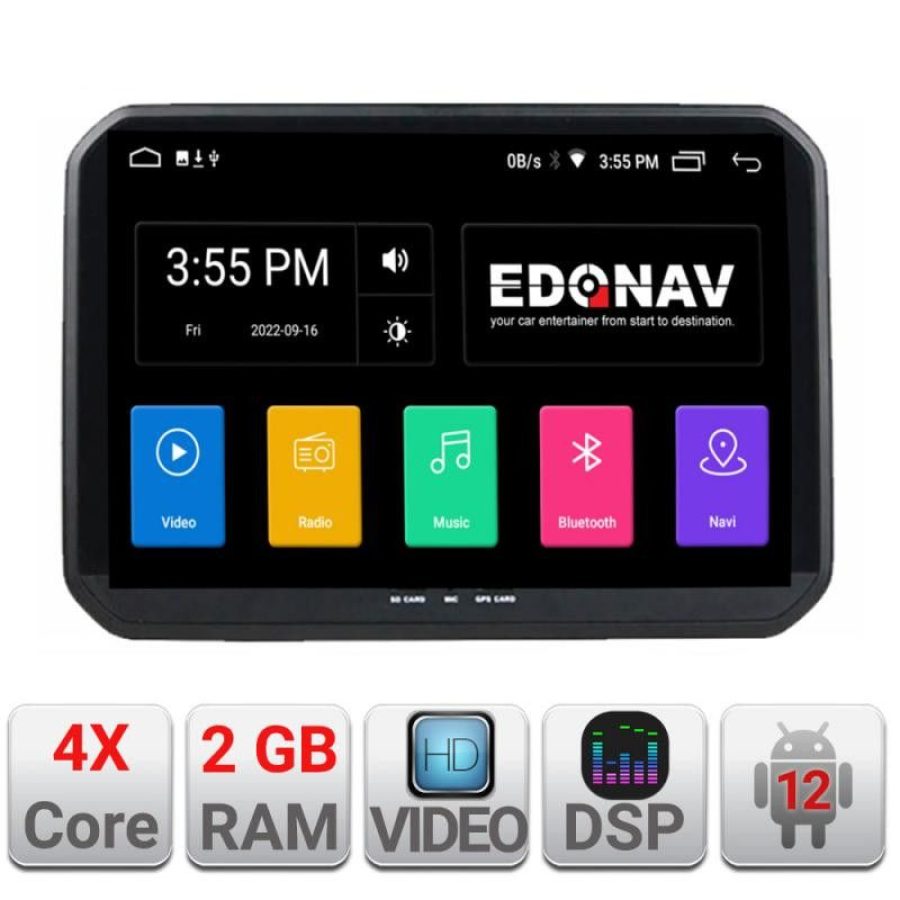 Navigatie Suzuki Ignis 2016- A-IGNIS16  2+32 GB Android Waze USB Navigatie Internet Youtube Radio - imagine 2