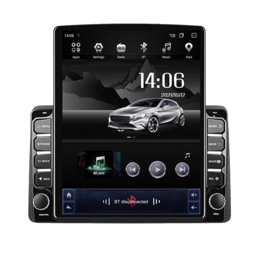 Navigatie Opel Movano Renault Master 2020- Tip Tesla Android radio gps internet 8core 4G 4+32 kit-master+EDT-E710 - imagine 2