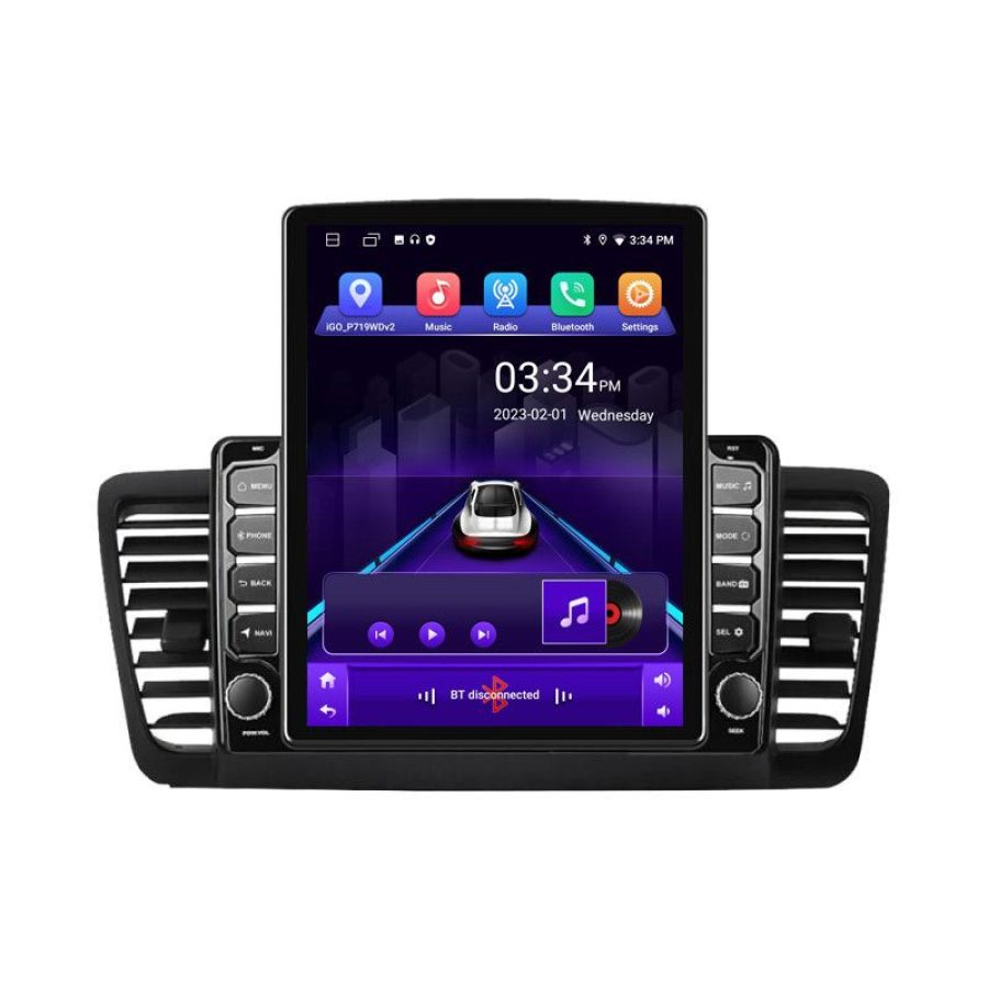 Navigatie Subaru Outback Legacy K-SU02 ecran tip TESLA 9.7" cu Android Radio Bluetooth Internet GPS WIFI 2+32 DSP Quad - imagine 2